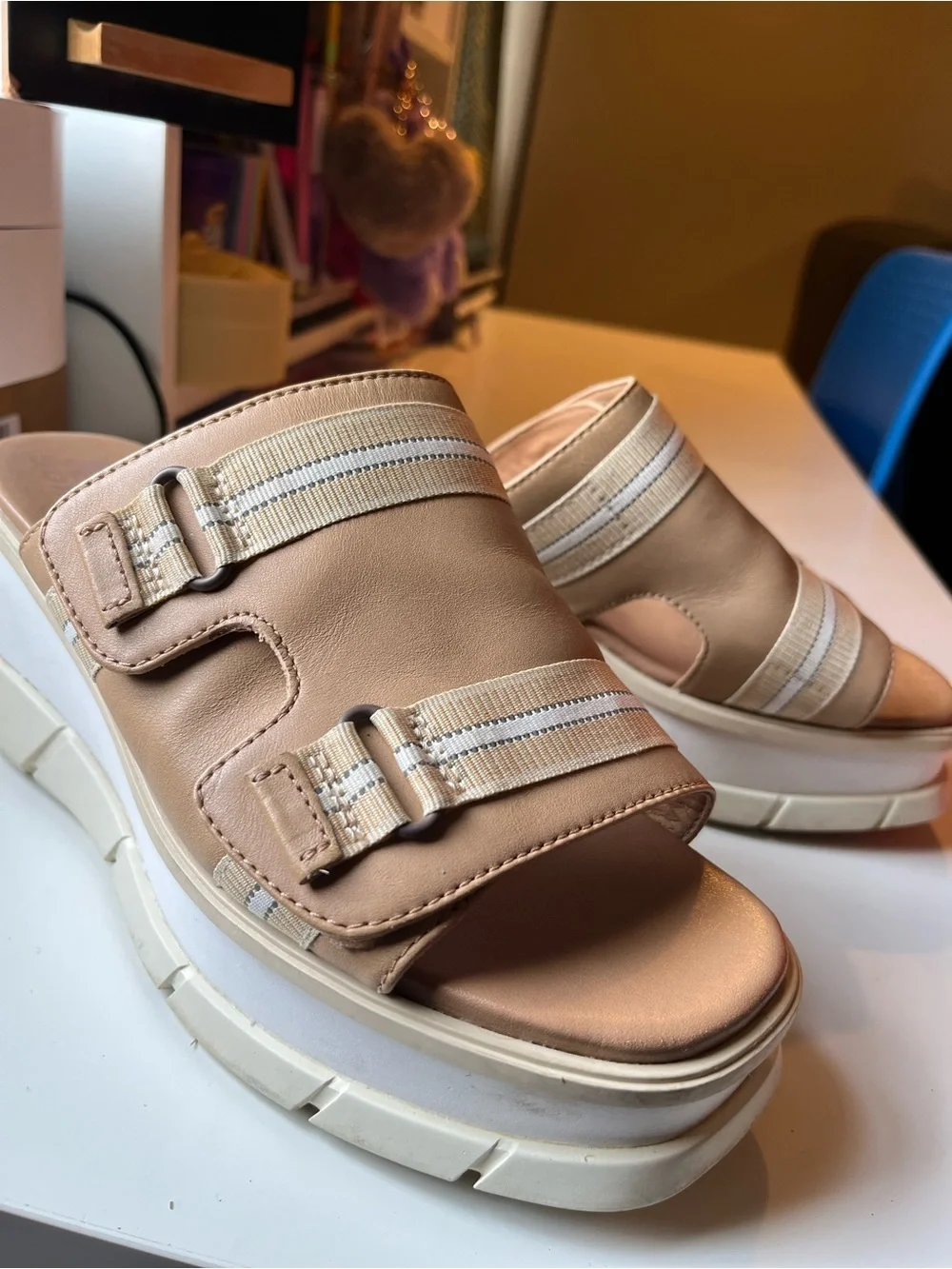 Sorel Joanie III Wedge Slide Sandals